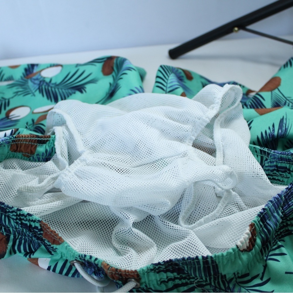 Trunks Surf & Swim Co. Men's Coconut-Print 6" Volley Swimming Trunks - Picture 7 of 9